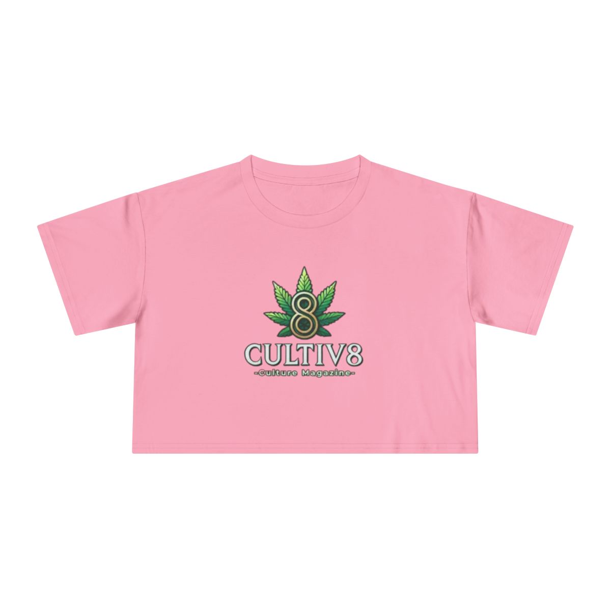Cultiv8 Culture Women's Crop Tee
