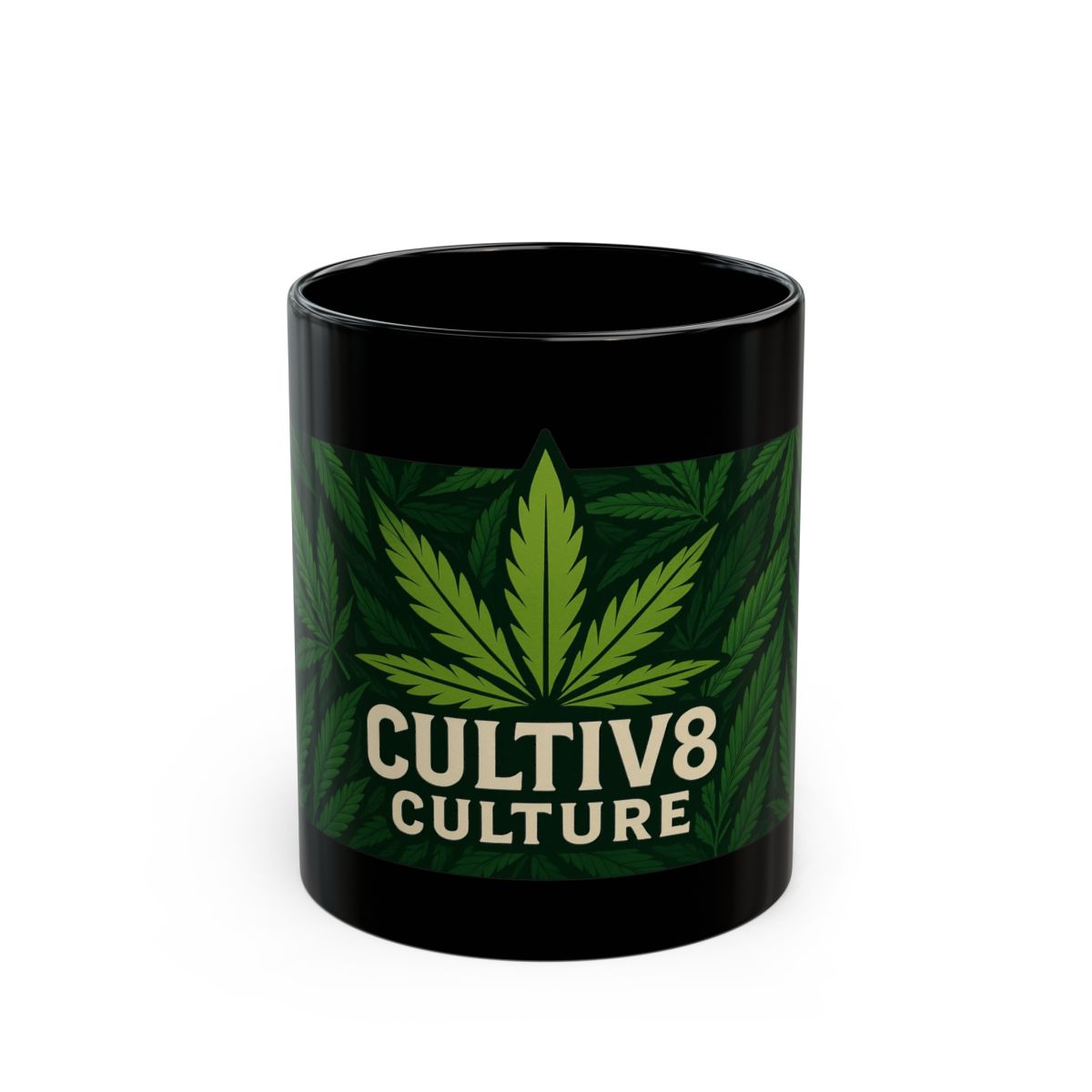 Cultiv8 Culture Black Mug